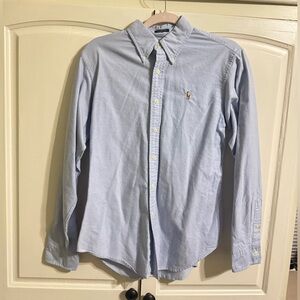 Polo Ralph Lauren Light Blue Women’s Button Down Shirt